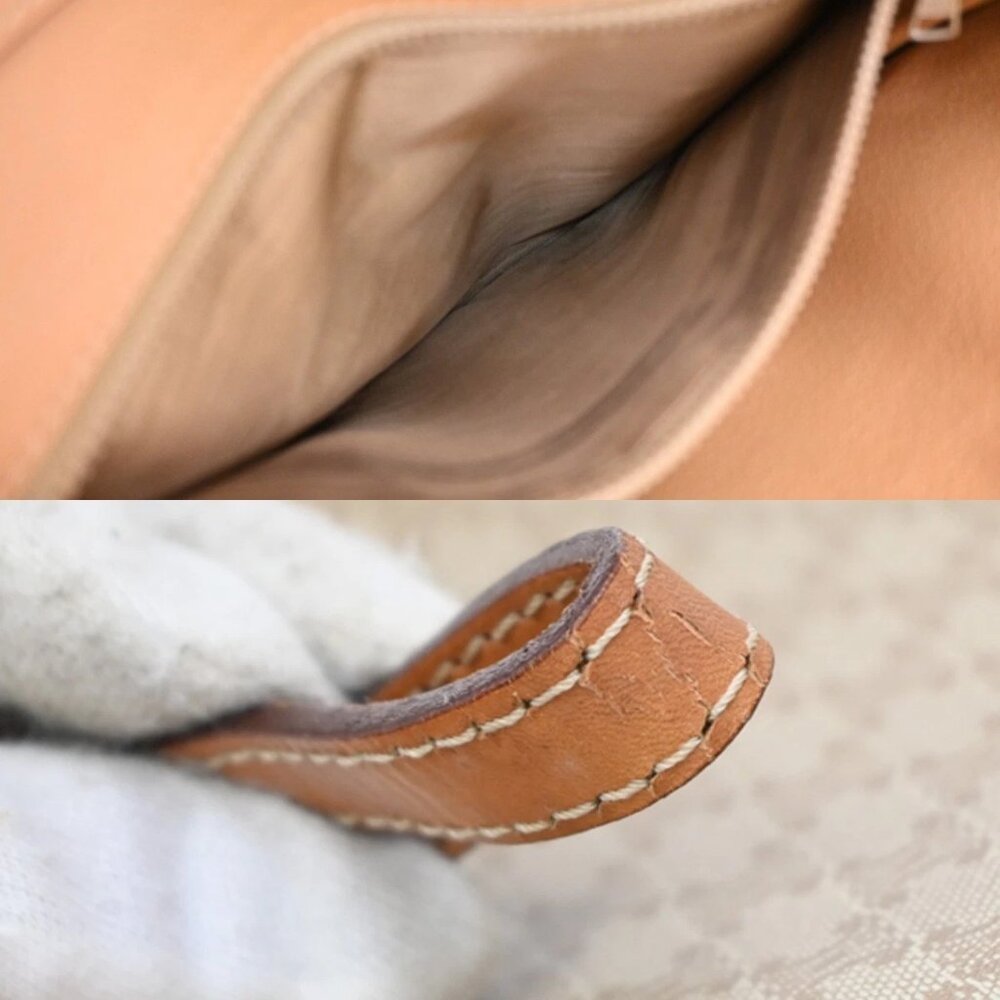 CELINE Macadam Pattern Crossbody 2Way Shoulder Clutch Bag PVC Leather BN 67KB426 - Picture 16 of 16